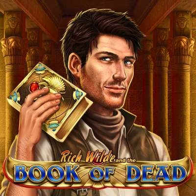 Book of Dead Egyptian-themed pokie tile at Bitstarz Australia