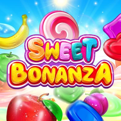 Sweet Bonanza online pokie game tile available at Bitstarz Australia